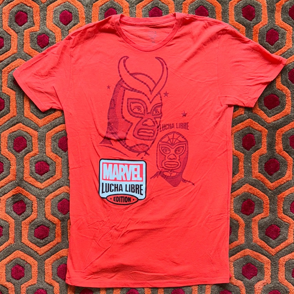 MAKE OFFER! Mexico Marvel Lucha Libre Edition Graphic Tee t-shirt S/M